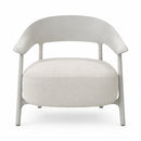 Silla Ascoli Tela Blanco/patas Pp Blanco