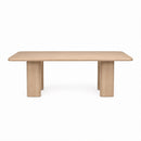 Mesa De Comedor Imperia Top/patas Enchape Roble