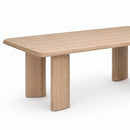 Mesa De Comedor Imperia Top/patas Enchape Roble