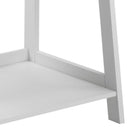 Librera Wally Alta Laca Blanco/5 Entrepaños
