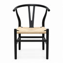 Silla De Comedor Wishbone Cuerda Natural
