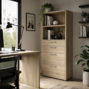 Librera Prima Folio Roble/5 Gavetas/1 Entrepaño