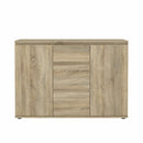 Trinchante Nova Folio Roble/3 Gavetas/2 Puertas