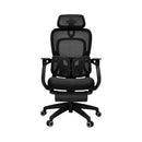 Silla Belluno Mesh Negro