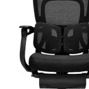 Silla Belluno Mesh Negro