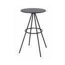 Mesa De Bar Trio Pp Negro
