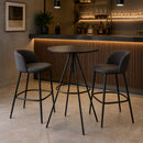 Mesa De Bar Trio Pp Negro