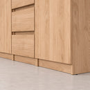 Trinchante Naia Folio Roble Hickory