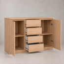 Trinchante Naia Folio Roble Hickory