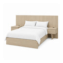 Combo Cama Kalma Queen Melamina Roble