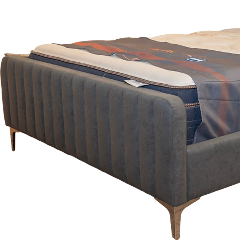 Cama Keny Matrimonial Gris