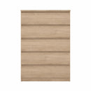 Gavetero Naia Roble 5 Gavetas