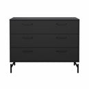 Gavetero Dana Negro Mate 3gvt