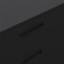 Gavetero Dana Negro Mate 3gvt