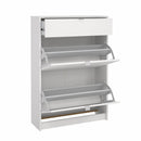 Zapatera Shoes Blanco 3 Gaveta