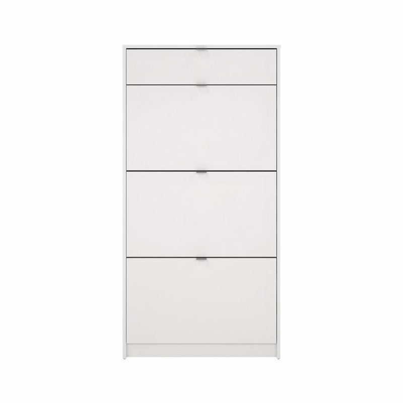 Zapatera Shoes Blanco 4 Gaveta