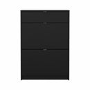 Zapatera Shoes Negro 3 Gavetas