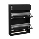 Zapatera Shoes Negro 3 Gavetas