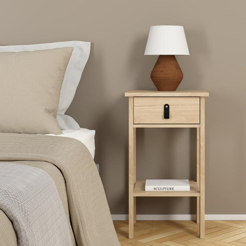 Mesa De Noche Madrid Alta 1gvt  Hickory