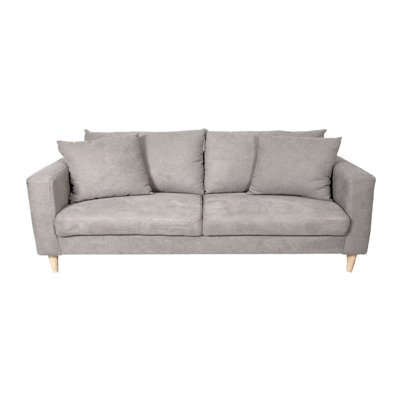 Sofa Adelaida 3 Puestos Gris