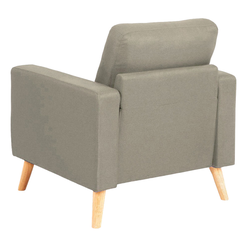 Sofa Cayman 1 Puesto Gris