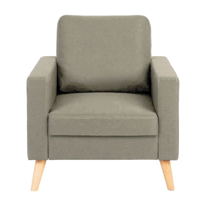 Sofa Cayman 1 Puesto Gris