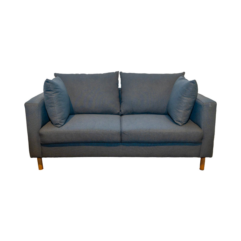 Sofa Adelaida 2 Puestos Gris