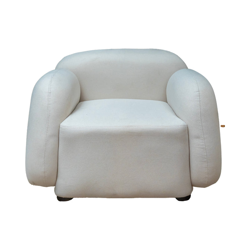 Sofa Chunky 1 Puesto Marfil