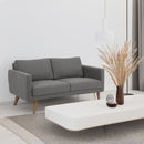 Sofa Stella 2 Puestos Gris