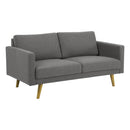 Sofa Stella 2 Puestos Gris