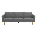 Sofa Stella 3 Puestos Gris