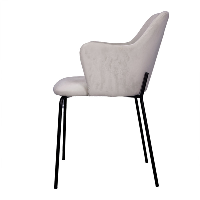 Silla de comedor Zen Marfil