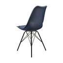 Silla De Comedor Barty Azul