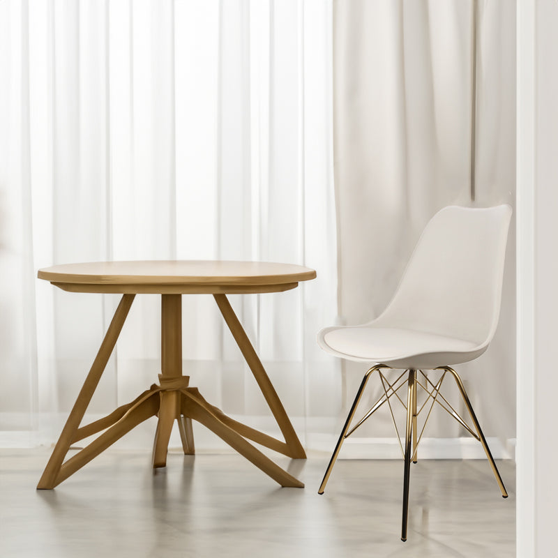 Silla De Comedor Barty Crema