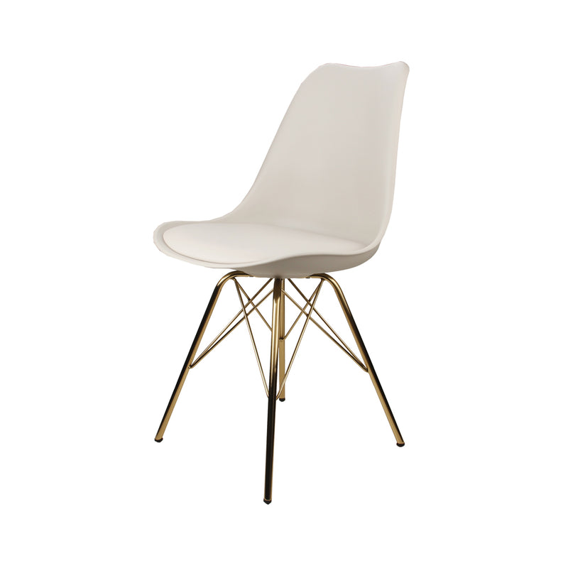 Silla De Comedor Barty Crema