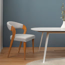 Silla De Comedor Arc Gris