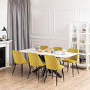 Silla De Comedor Ines Amarillo