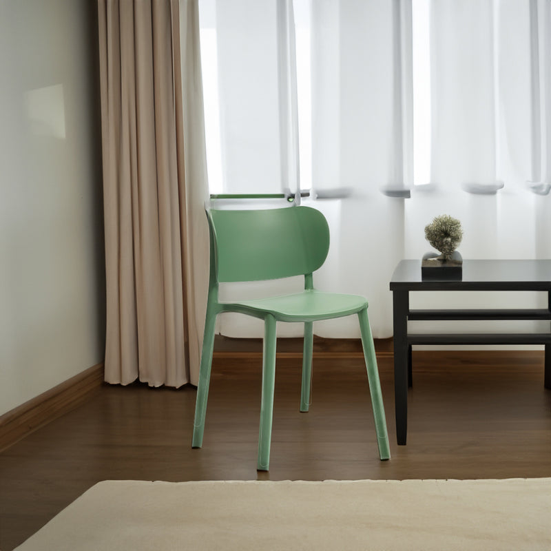 Silla De Comedor Baldir Verde