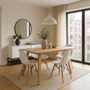 Mesa De Comedor Altos Roble