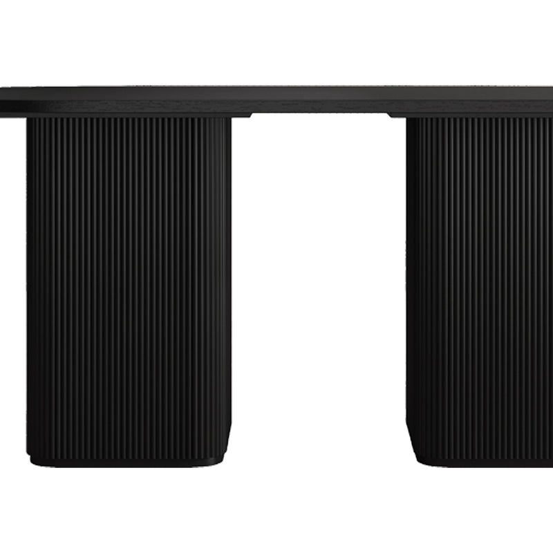 Mesa De Comedor Amice Negro/6p