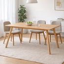 Mesa De Comedor Altos Natural