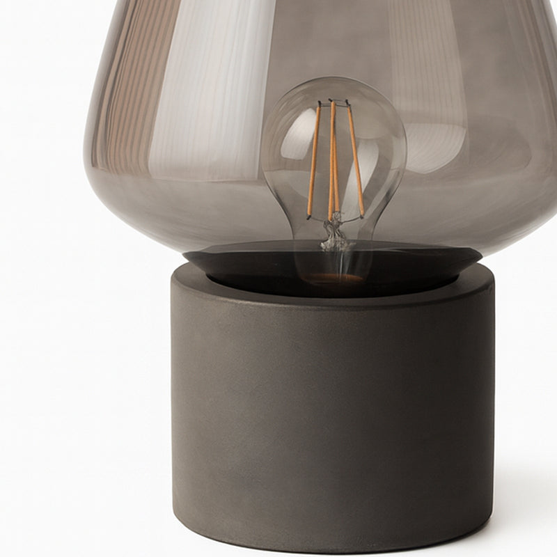 Lampara De Mesa Christina Gris