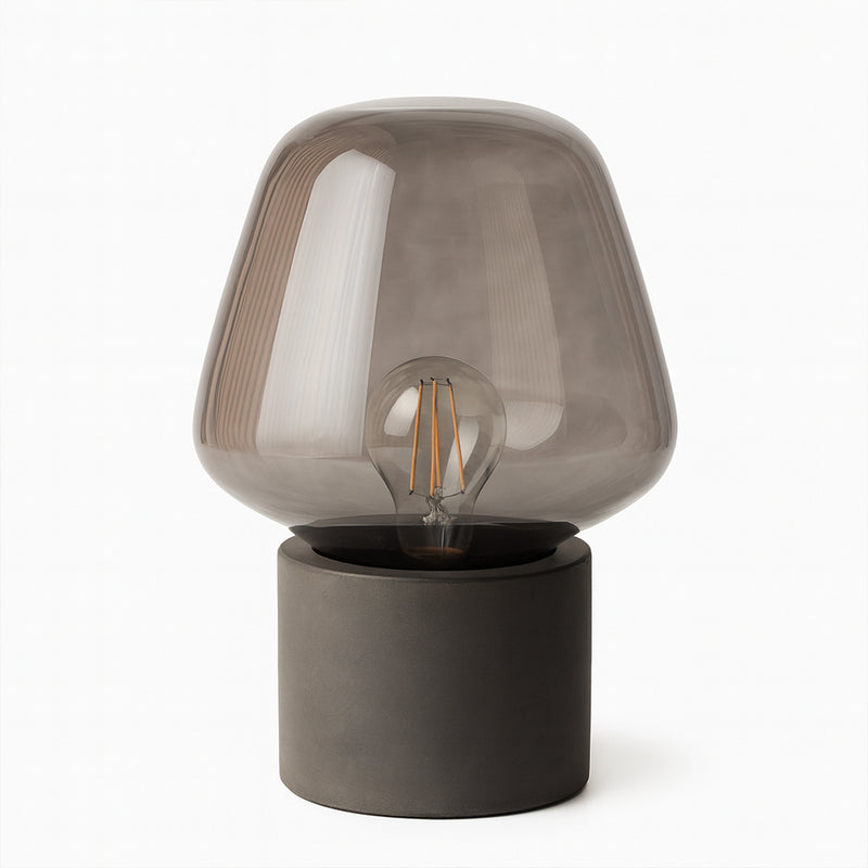 Lampara De Mesa Christina Gris