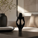 Escultura Aielo I Resina Negro