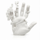 Escultura Ribera Resina Blanco