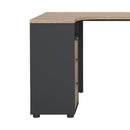 ESCRITORIO ESQUINA SIGN TOP FOLIO ROBLE HICKORY