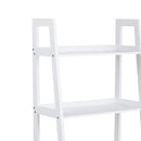 Librera Wally Baja Laca Blanco/4 Entrepaños