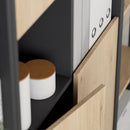 Set 2 Puertas Librera Sign