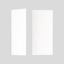 Set 2 Puertas Para Librera Sign Folio Blanco