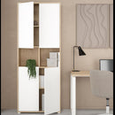 Set 2 Puertas Para Librera Sign Folio Blanco